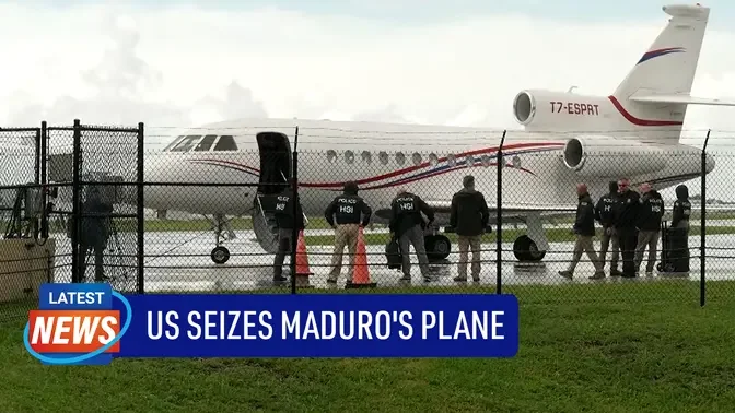 US Seizes Venezuelan President Nicolas Maduro's Jet