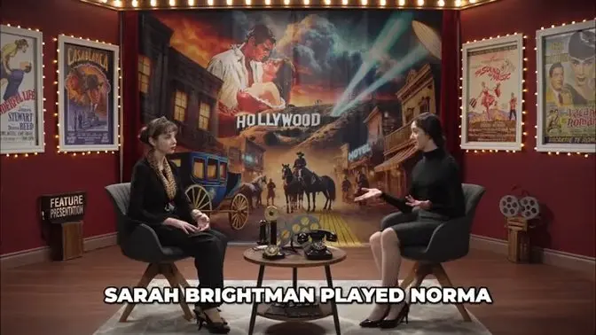 The Timeless Legacy of Silent Film_ Sarah Brightman's Norma Desmond