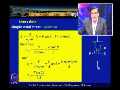 Mod-04 Lec-30 Lecture - 1 on stress-strain relationship and shear strength of soils