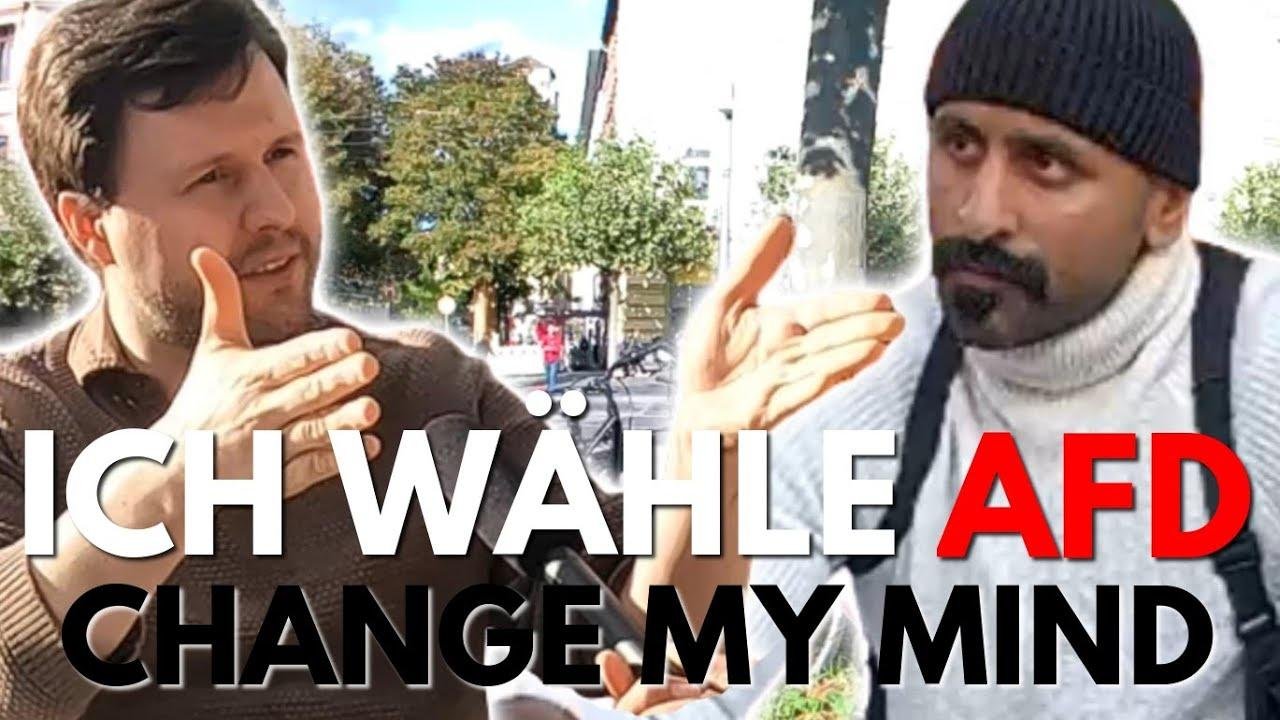ICH WÄHLE AFD | Change my Mind | Mainz+