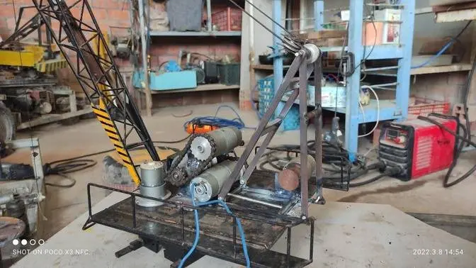 Mô hình xáng cạp tự chế || chỉnh sửa lại một số chi tiết của cần 45 trung quốc