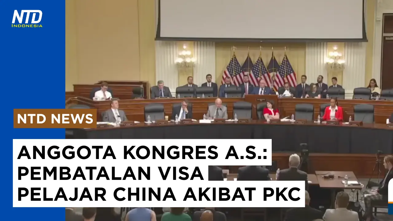 Anggota Kongres A.S.: Pembatalan Visa Pelajar China Akibat PKC #visapelajar #pelajarchina