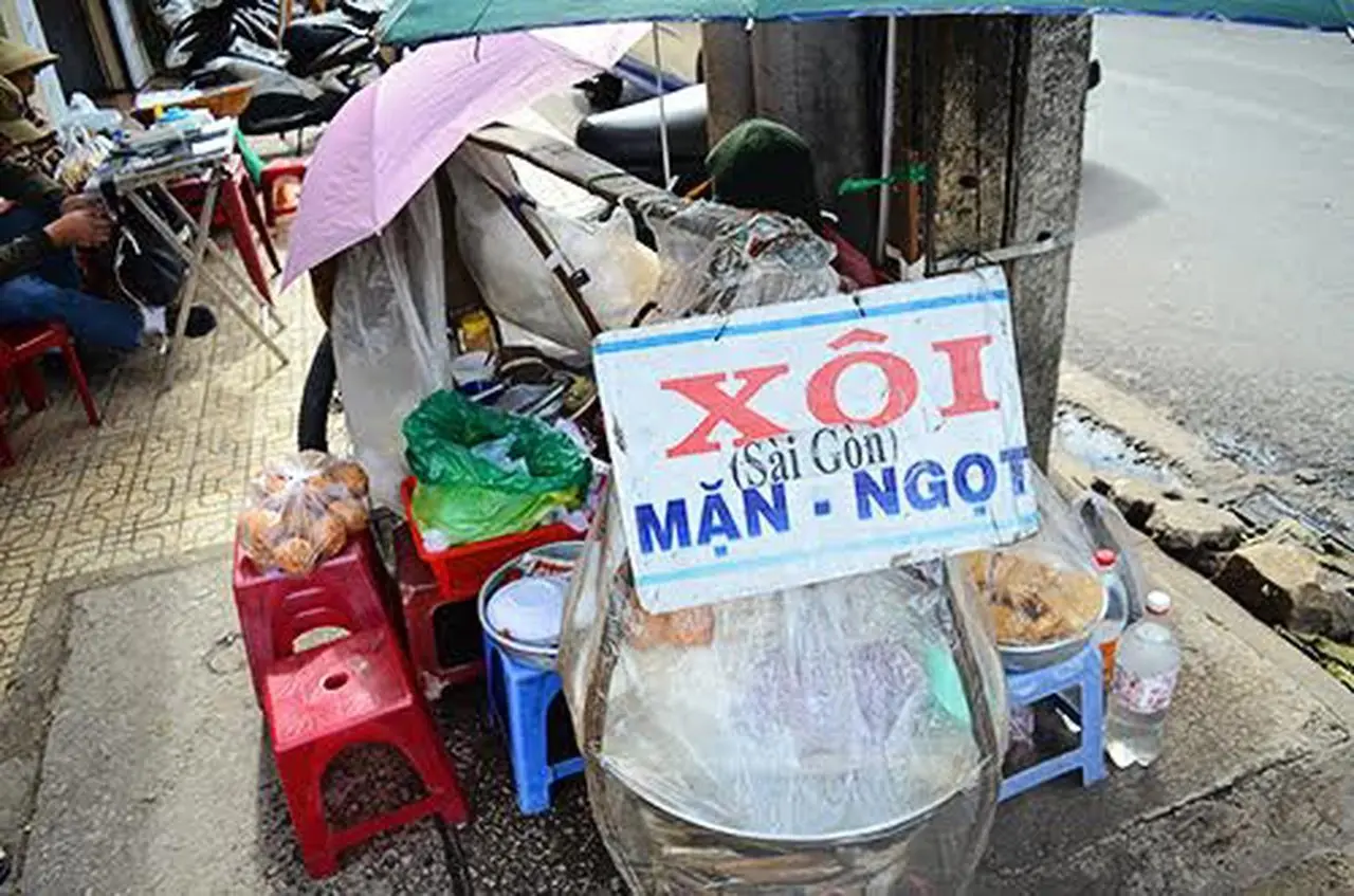 Xôi trong ký ức