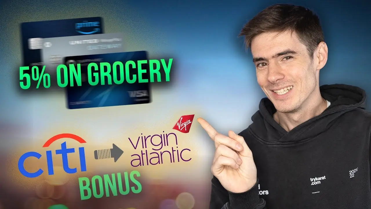 Chase 5x Grocery BONUS on THESE Cards + Citi Transfer Bonus, Smartly Visa Finished