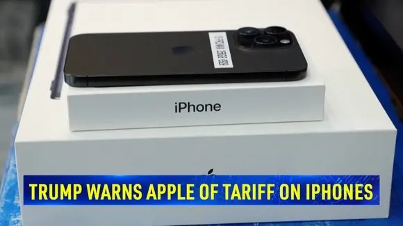 Trump Warns Apple of a 25% Tariff on Imported iPhones