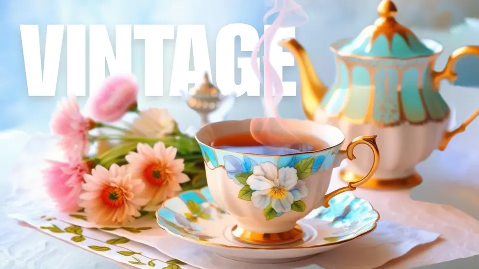 【Mother’s Day Special】🌸 Vintage High Tea Party - Baroque | 1 Hour Relaxing Background Music  #teaparty #music