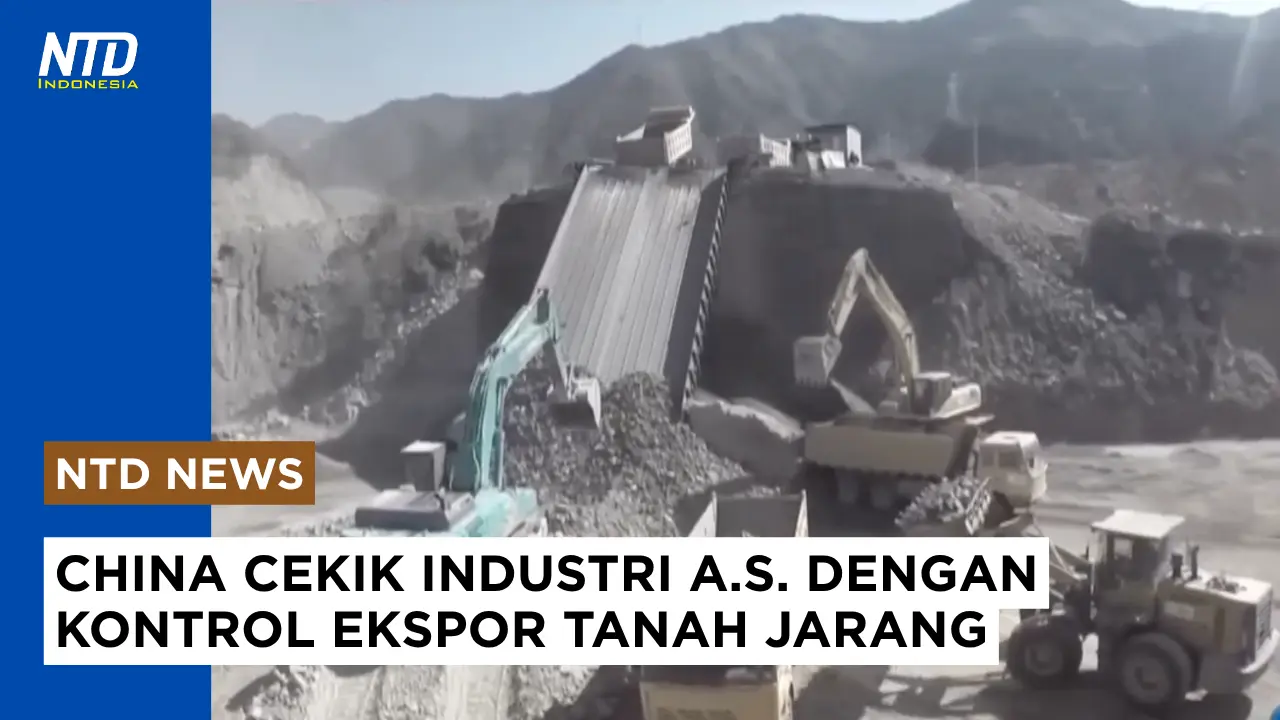 China Masih Mencekik Industri AS dengan Kontrol Tanah Jarang #rareearth #tanahjarang