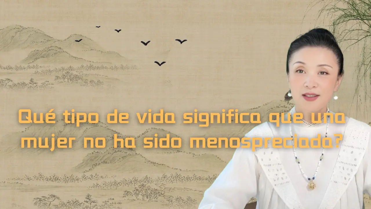 Qué tipo de vida debe vivir una mujer para no tener arrepentimientos ni sentirse menospreciada?