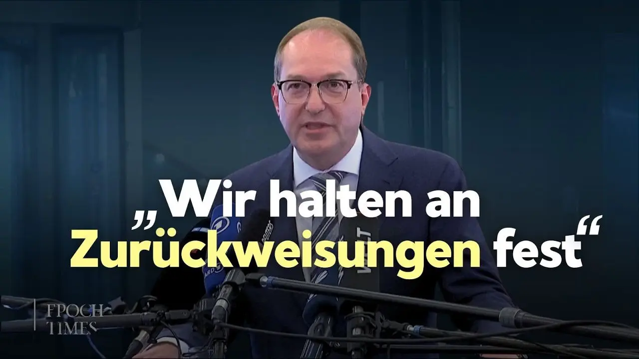 „Halten an Zurückweisungen fest“: Dobrindt nennt Asyl-Urteil „Einzelfallbeschluss“