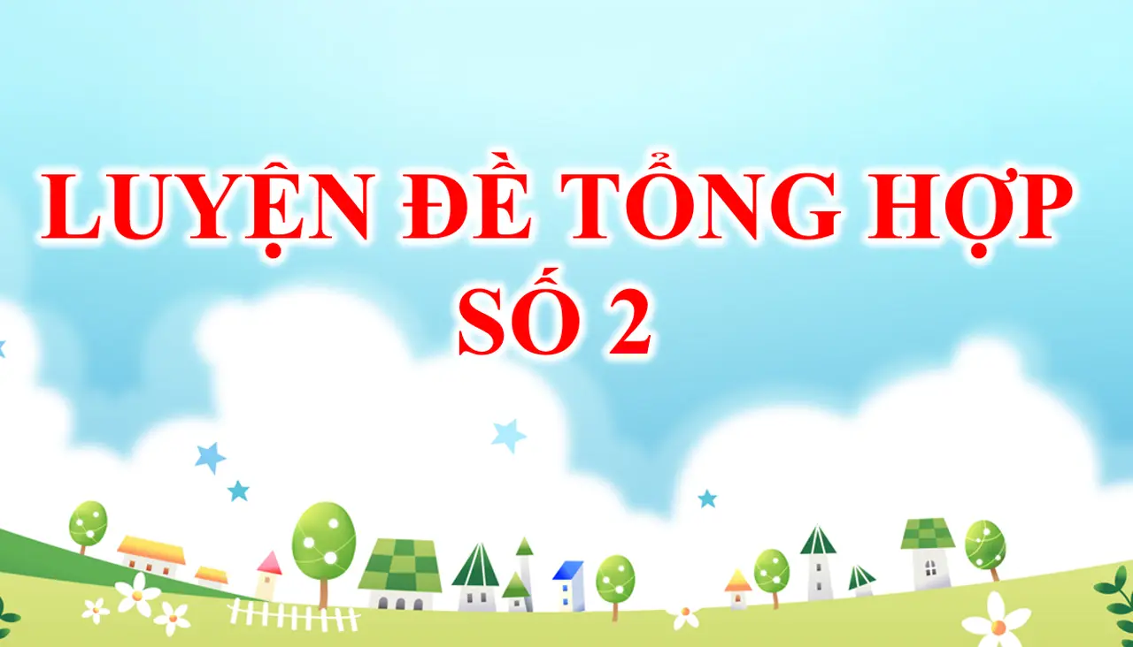 LUYỆN ĐỀ TỔNG HỢP SỐ 2