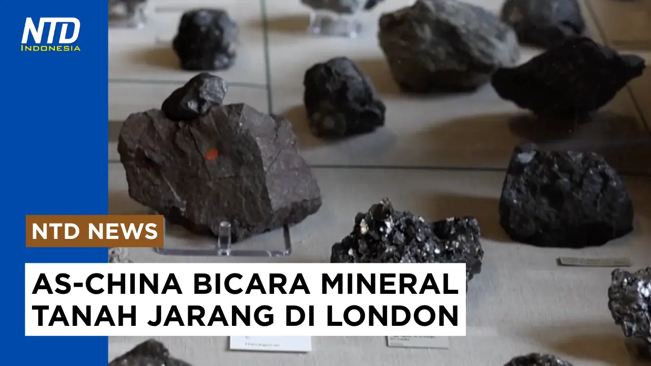 AS-China Bicara Mineral Tanah Jarang di London #perangdagang #tanahjarang