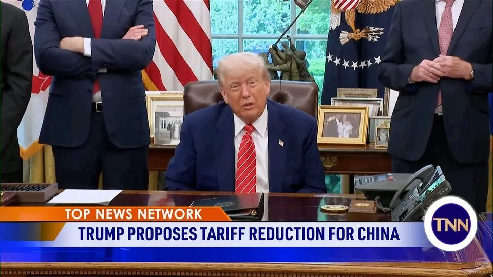 Trump Floats Cutting China Tariffs From 145% to 80%