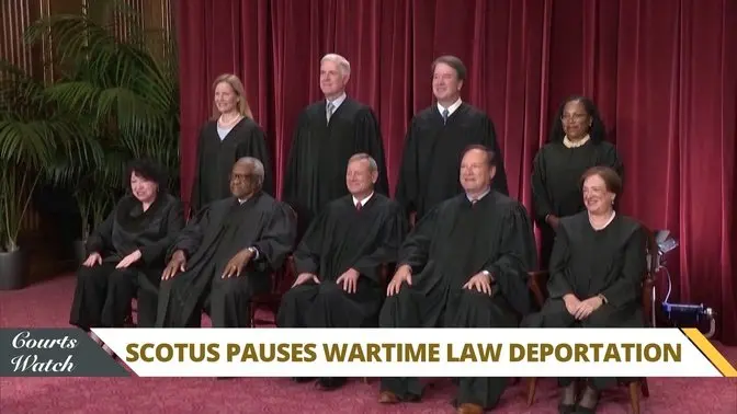 US Supreme Court Pauses Deportations of Venezuelan Migrants