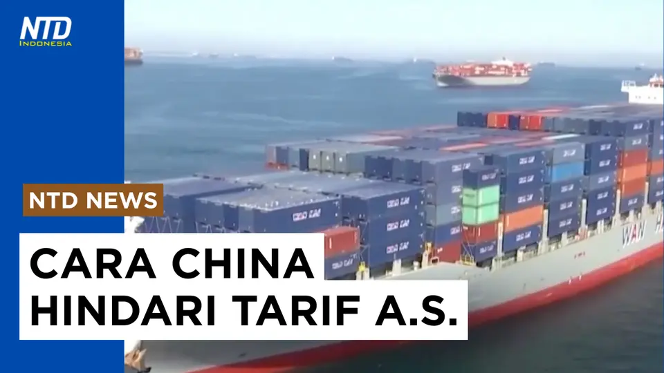 Cara China Menghindari Tarif Dagang A.S. #tarifdagang #perangdagang