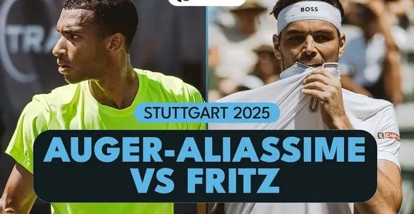 Felix Auger-Aliassime vs Taylor Fritz Highlights | Stuttgart 2025