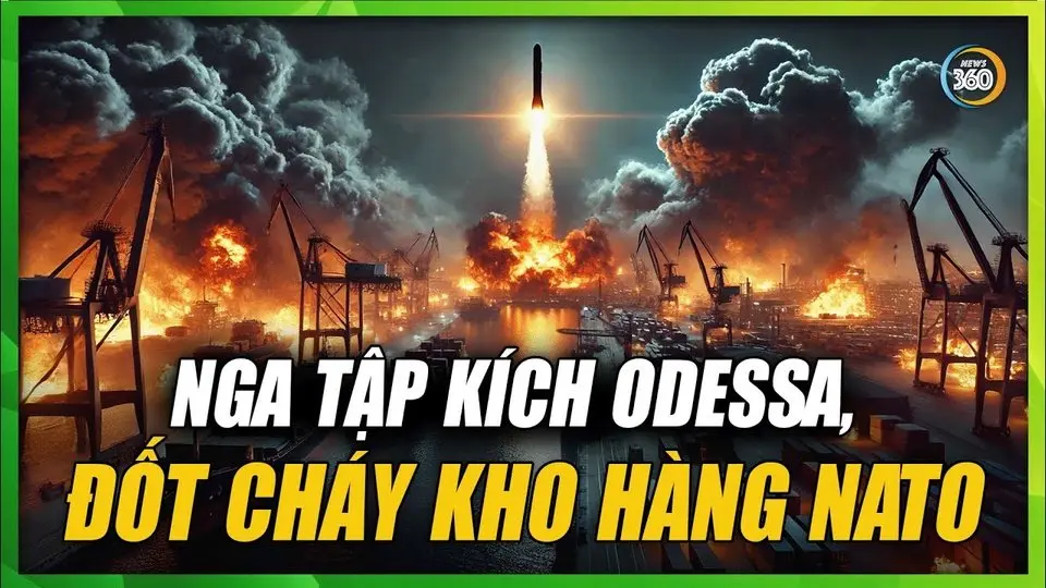 Quân đội quay súng, lật đổ ông Zelensky? Nga đốt cháy kho hàng NATO