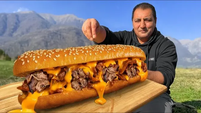 The Perfect Wagyu Philly Cheesesteak (really expensive)