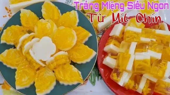 Rau Câu Mít Dẻo. Nhà Có Mít Chín Cùng Heo Làm Món Tráng Miệng Thơm Béo Mát Lạnh Này Nhé