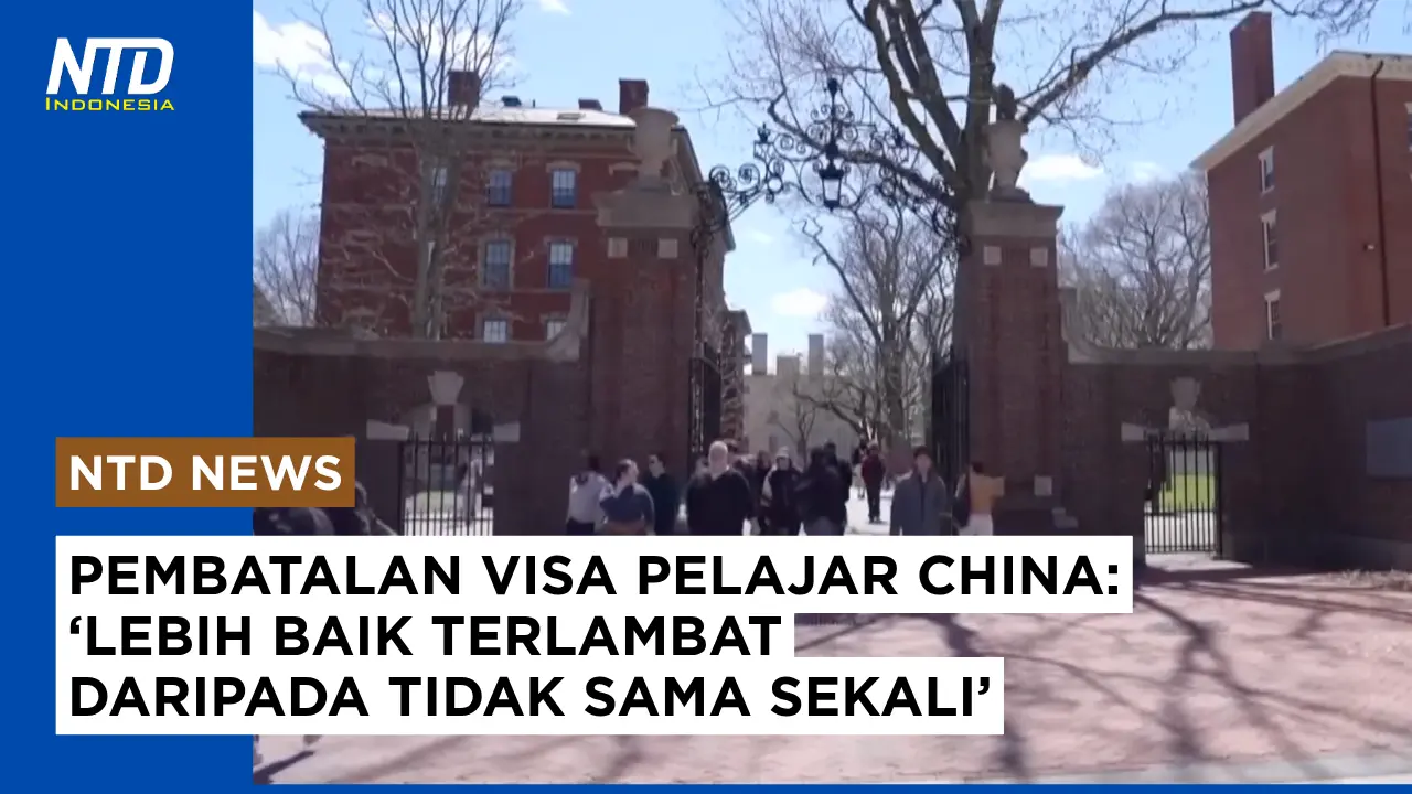 Pembatalan Visa Pelajar China : “Lebih Baik Terlambat Daripada Tidak Sama Sekali” #pelajarchina #visaamerika