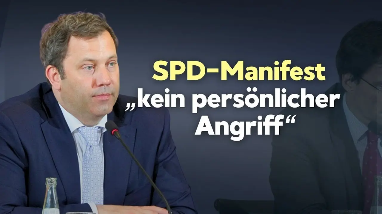 Klingbeil zum SPD-„Manifest“: Keine Kehrtwende bei Unterstützung der Ukraine