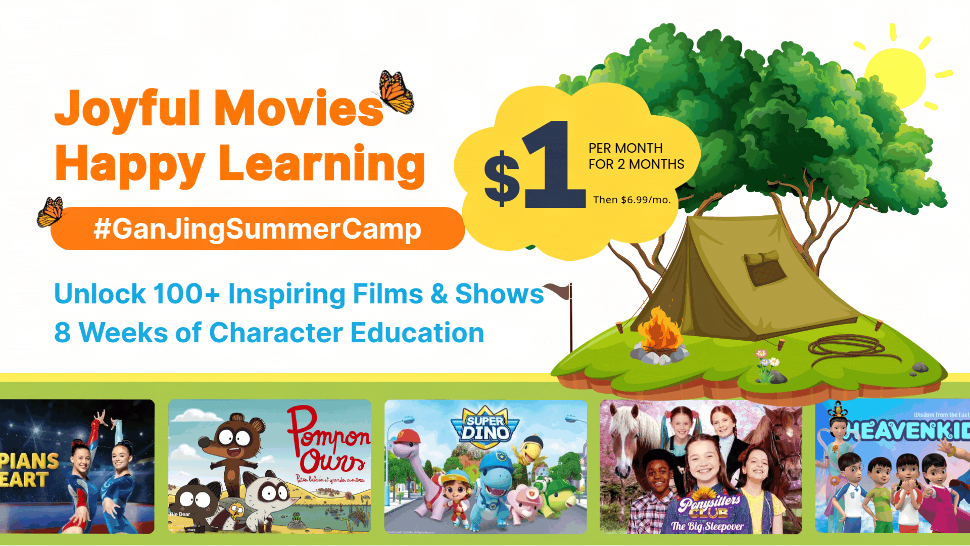 Enjoy a Joyful Fun-Filled Summer Camp|Just $1 to Unlock the #GanJingSummerCamp and Begin Your Child’s Character Education Journey!