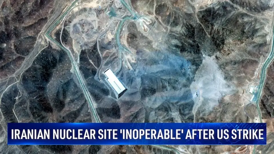 Iranian Nuclear Site in Fordow 'Inoperable' After US Strike, Israeli Intelligence Agency Says