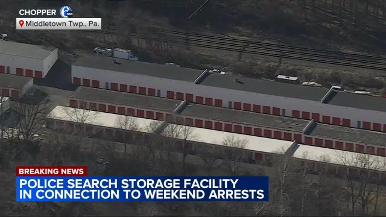 FBI searching storage facility in connection with terror plot