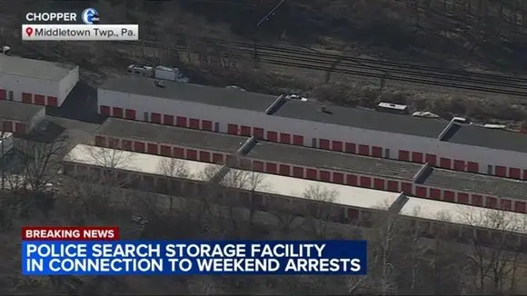 FBI searching storage facility in connection with terror plot