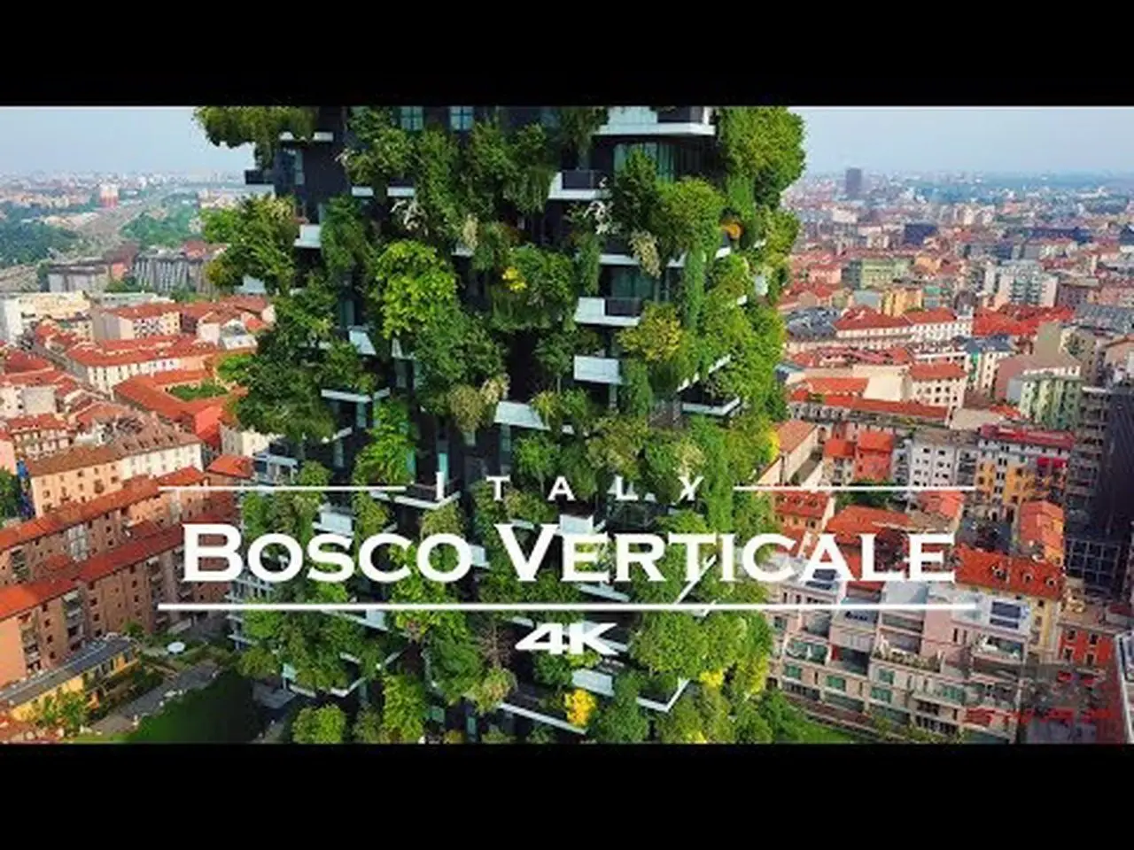 Bosco Verticale - Milan, Italy 🇮🇹 - by drone [4K]