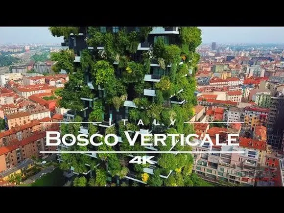 Bosco Verticale - Milan, Italy 🇮🇹 - by drone [4K]