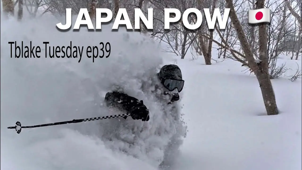 Skiing the deepest powder of my life in JAPAN! *Tblake Tuesday ep39