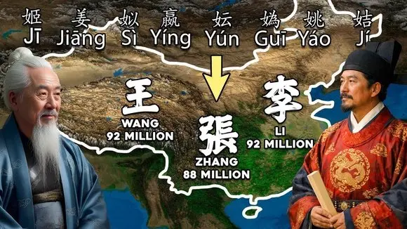 The Complex Origins of Chinese Surnames EXPLAINED