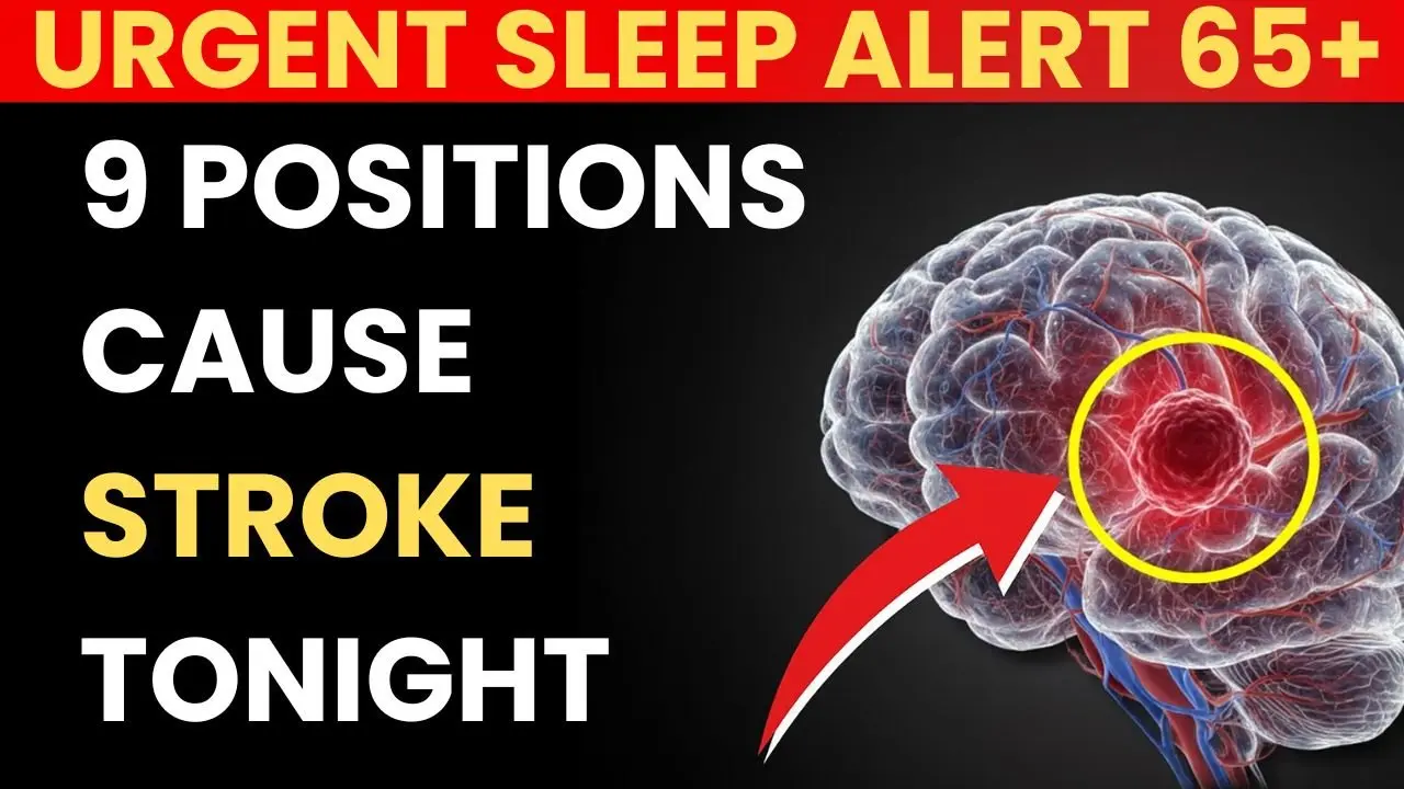 Sleeping Positions That May Raise Stroke Risk Overnight – and How to Sleep Safer!