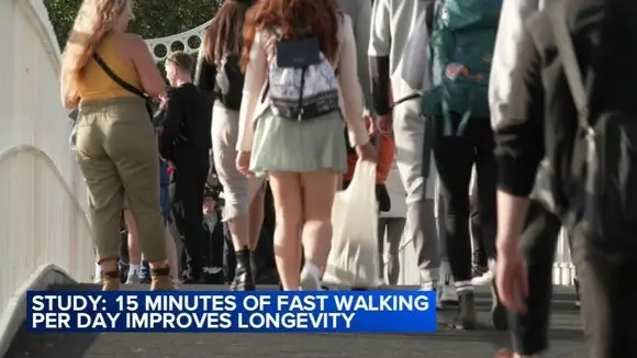 Fast walking is a key to longevity, research shows