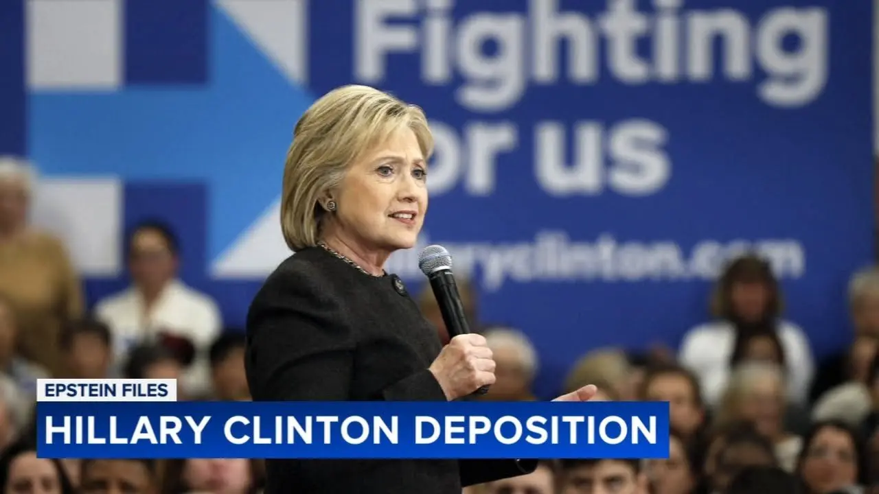 Epstein Files: Hillary Clinton testifies before House members