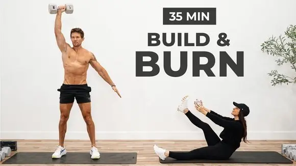 35 Min Total Body Dumbbell Shred | Strength & Burn