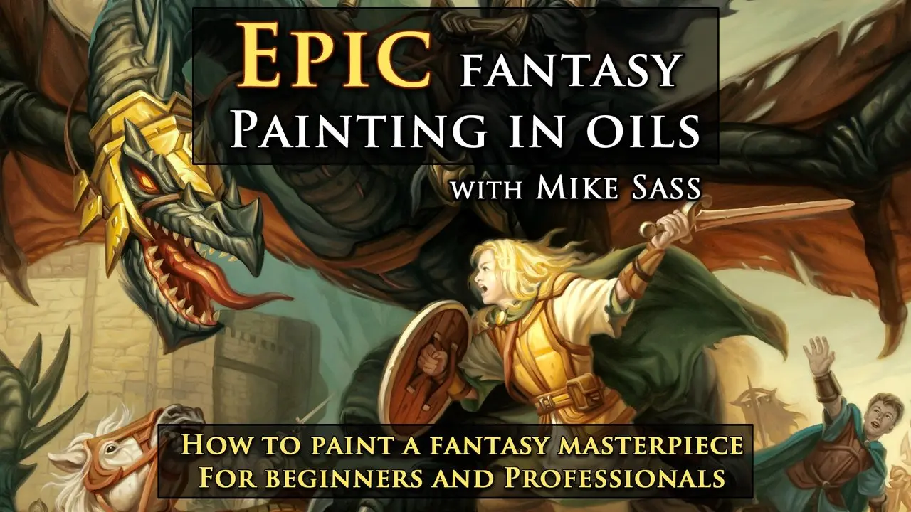 Epic Fantasy Painting In Oils (Part 2)