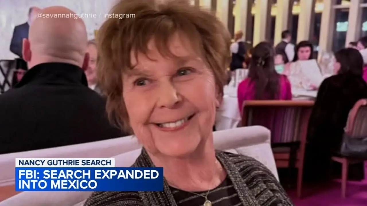 FBI exploring the possibility Nancy Guthrie was taken to Mexico