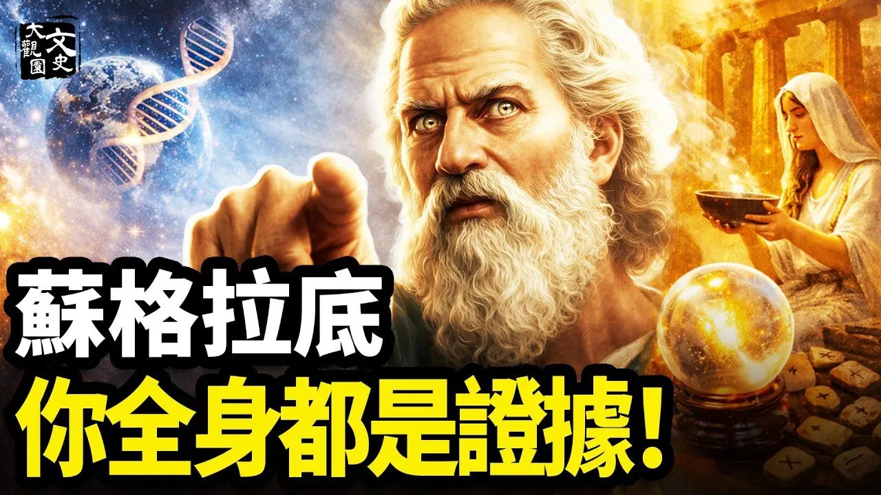 2500年前苏格拉底一句话，让傲娇无神论者当场破防：你全身都是证据！|历史故事|文史大观园