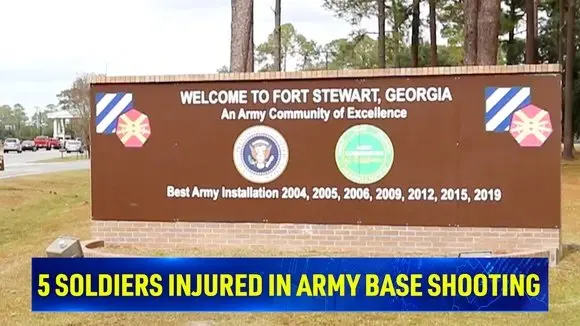 5 Soldiers Injured, Suspect in Custody in Georgia Army Base Shooting