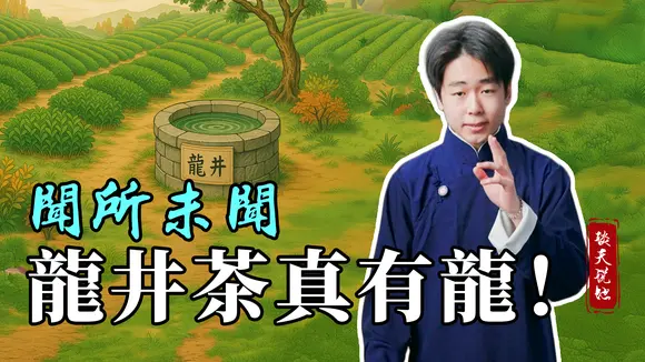 （龍井茶2）非同尋常的龍和井，別樣的茶，卻陰差陽錯組合在一起？#談天說地​​​​