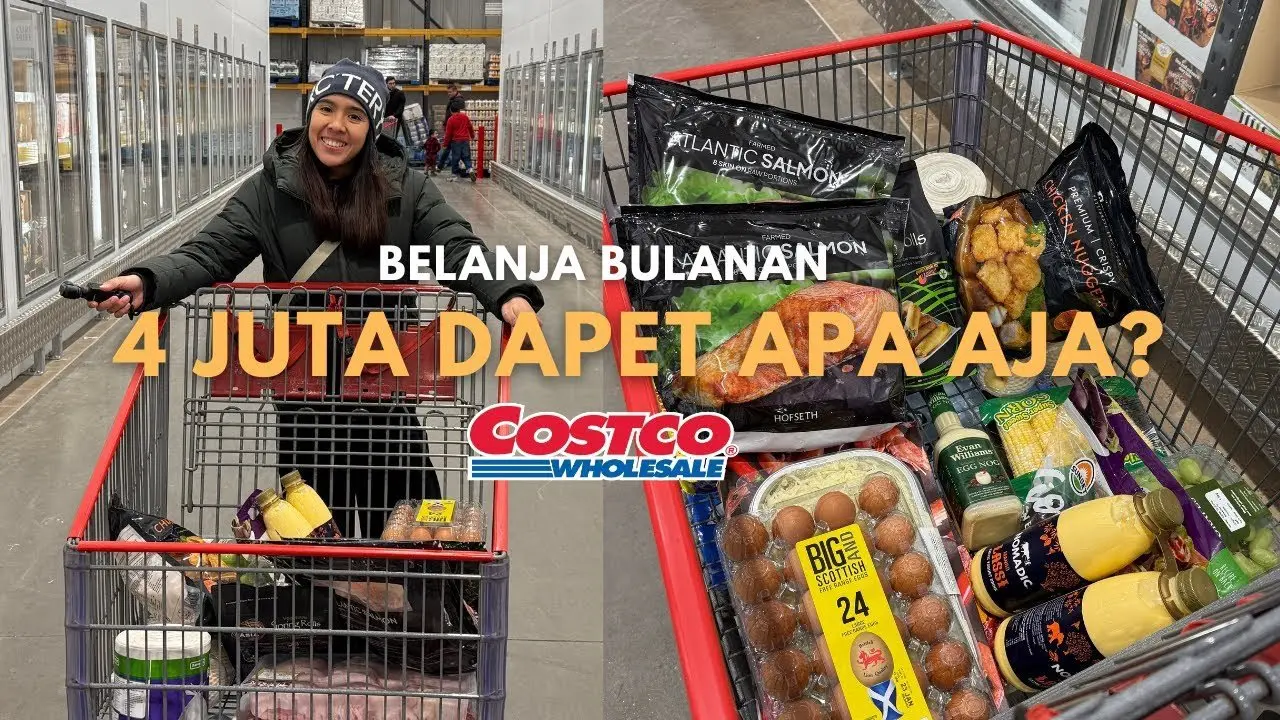Life in Edinburgh - Belanja Groceries Bulanan di COSTCO