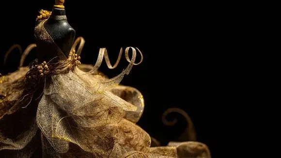 I Never Thought Fallen Leaves Could Become a Wedding Dress — The Veins Are Stunning