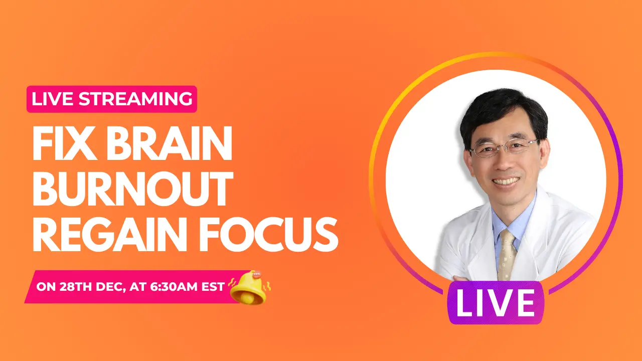 🔴 LIVE: Brain Burnout? Can't Sleep or Focus? 5 Steps to Reset Your Mind!