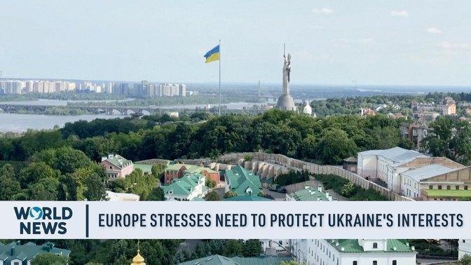 Europe Stresses Need to Protect Ukraine's Interests Ahead of Trump-Putin Meet