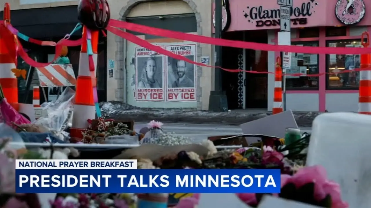 Trump says Good, Pretti killings 'should not have happened'