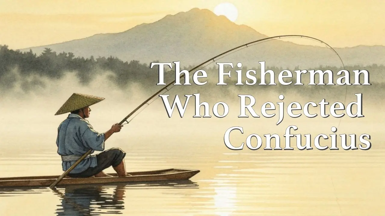Confucius, the Fisherman, and the Western Parallel - Socrates and Diogenes #culture #philosophy