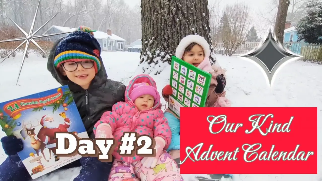 Our Kind Advent Calendar Day 2: One Kind Act - One Chocolate a Day #bekindbecool #snow #gjcampus #kindnesseducation