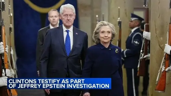 Bill Clinton faces questions from House Oversight Committee in its Epstein probe