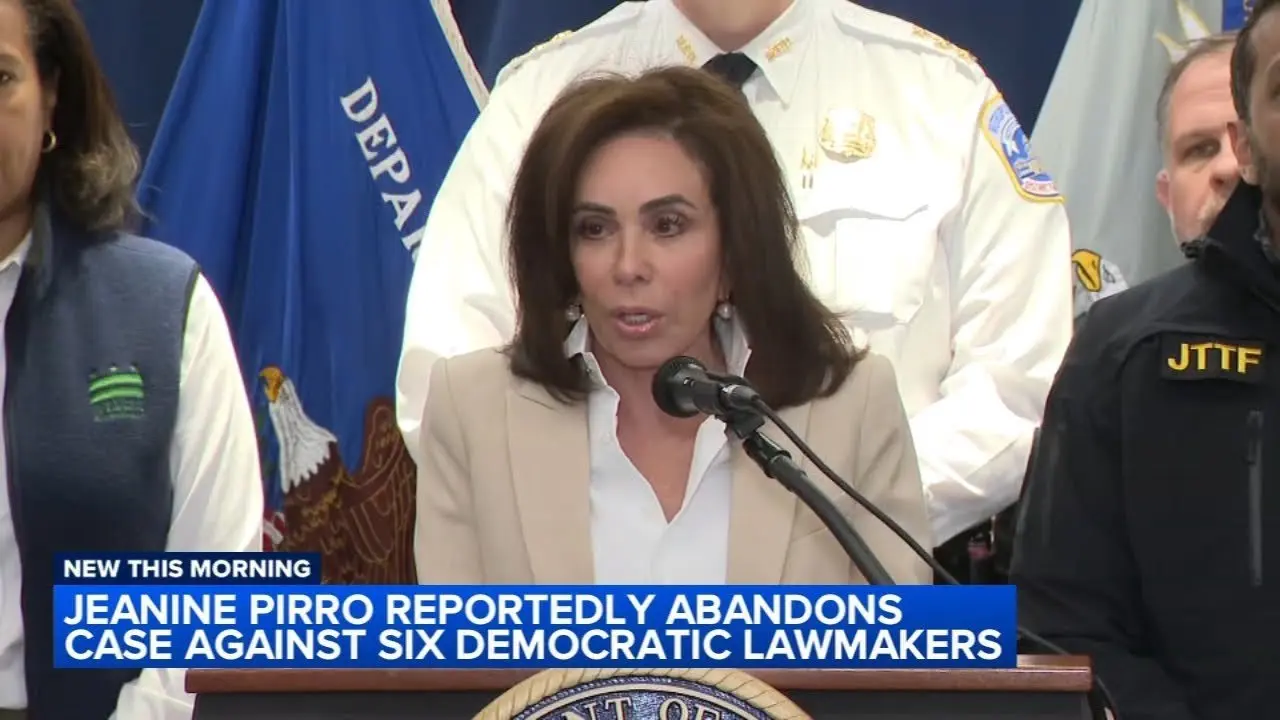 Jeanine Pirro's office abandons case against 6 Democrats over social video, sources say